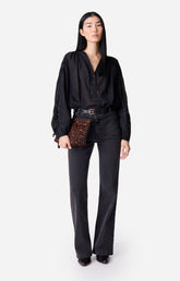 NIPOA BLOUSE ML BLANC