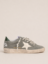 BALLSTAR SUEDE UPPER TOE AND SPUR LEATHER STAR AND HEEL