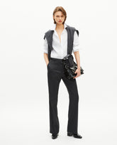 PANTALON AVEC PASSEPOIL LONGUEUR COTE FEMME