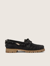CRUISE LOAFER WAXED SUEDE UPPER WITH DECORATIVE