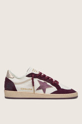 BALLSTAR NAPPA UPPER SUEDE TOE AND SPUR