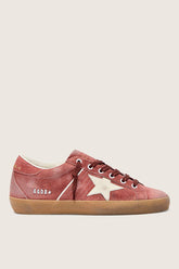 SUPER STAR WAXED SUEDE UPPER HEEL
