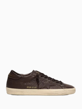 SUPER STAR LEATHER UPPER STAR AND HEEL