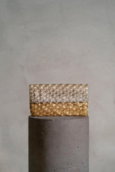 CLUTCH DORADO / PLATA