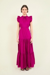 Vestido Espalda Descubierta Buganvilla