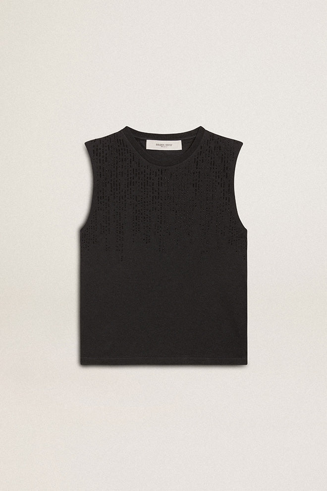 golden-journey-w-s-sleveless-slim-t-shirtdyed