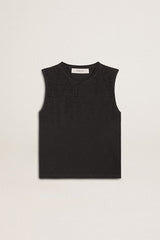 golden-journey-w-s-sleveless-slim-t-shirtdyed