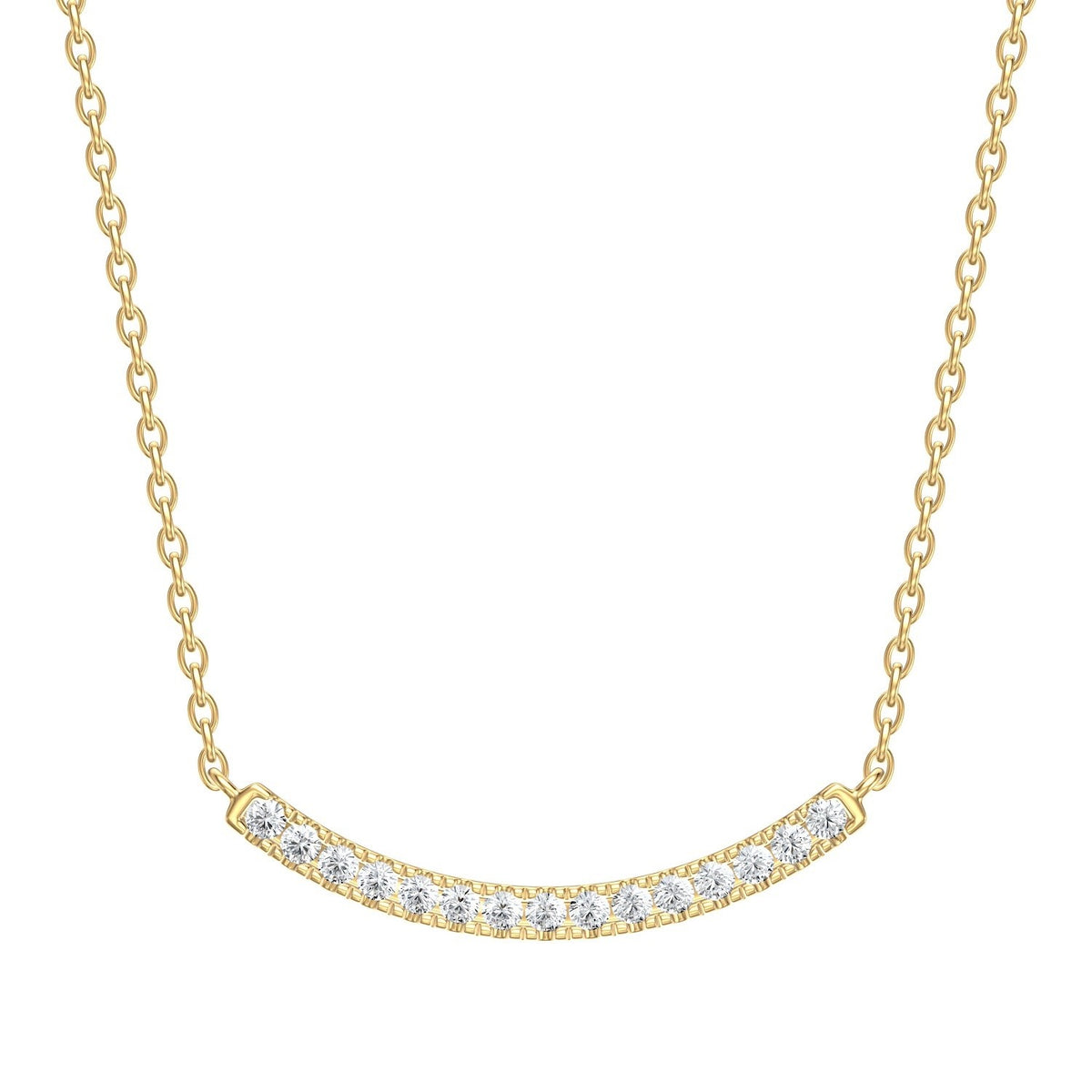 COLLAR BARRA BRILLANTES