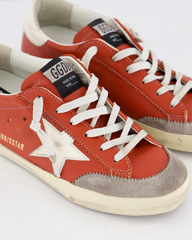 SUPER STAR NAPPA UPPER AND TONGUE LEATHER STAR AND HEEL SUEDE PENSTAR