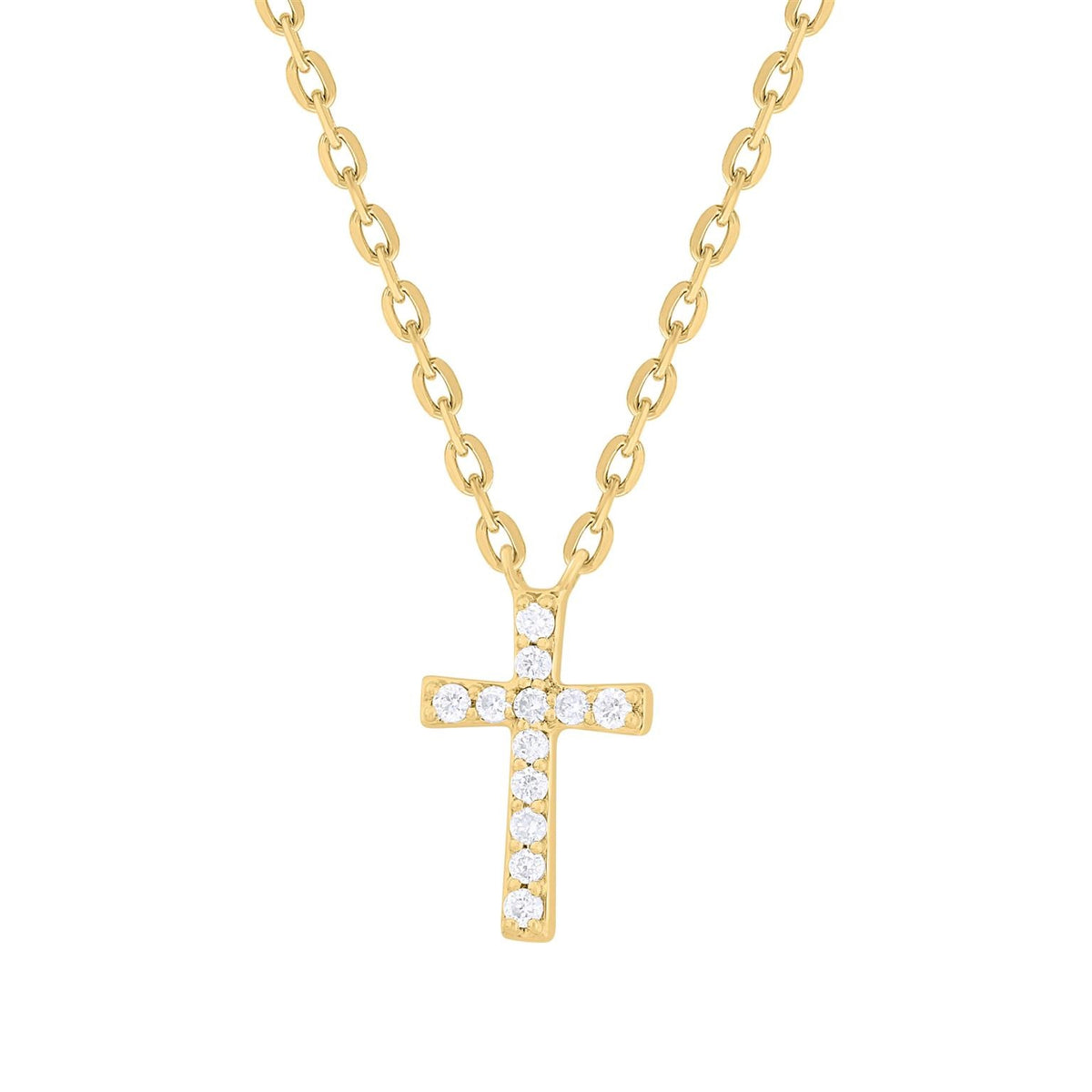 COLLAR CRUZ BRILLANTES