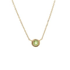 COLLAR PUNTO DE LUZ PERIDOT