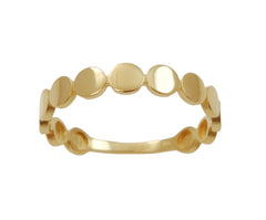 Anillos círculos redondos planos