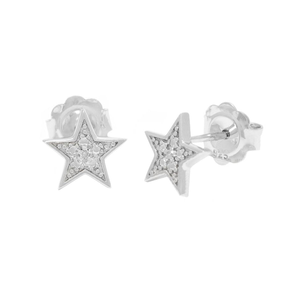 Aros Estrella con Brillantes