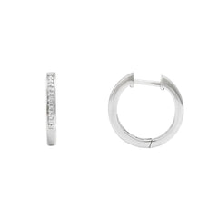 ARGOLLAS PLATA BRILLANTES GRANDES