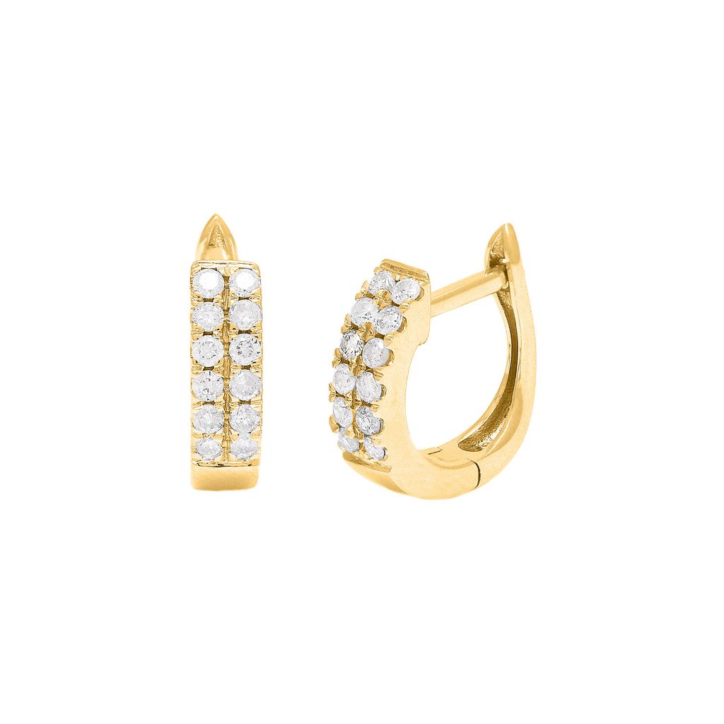 Argolla doble hilera brillantes