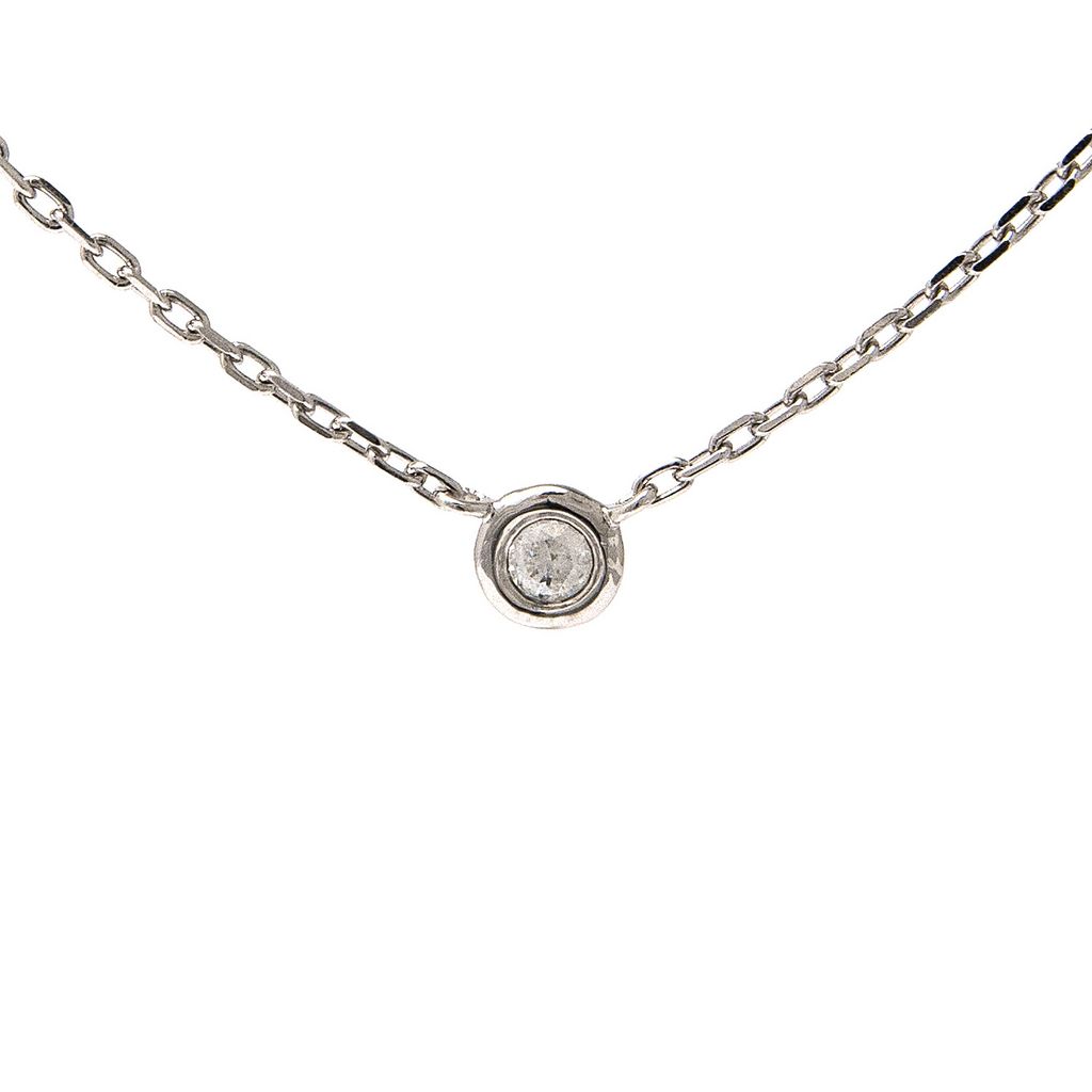 Cadena de Plata con Brillante Visel