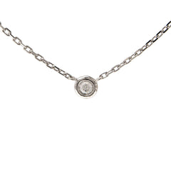 Cadena de Plata con Brillante Visel