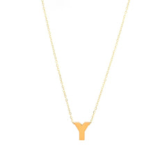 Collar con inicial Y