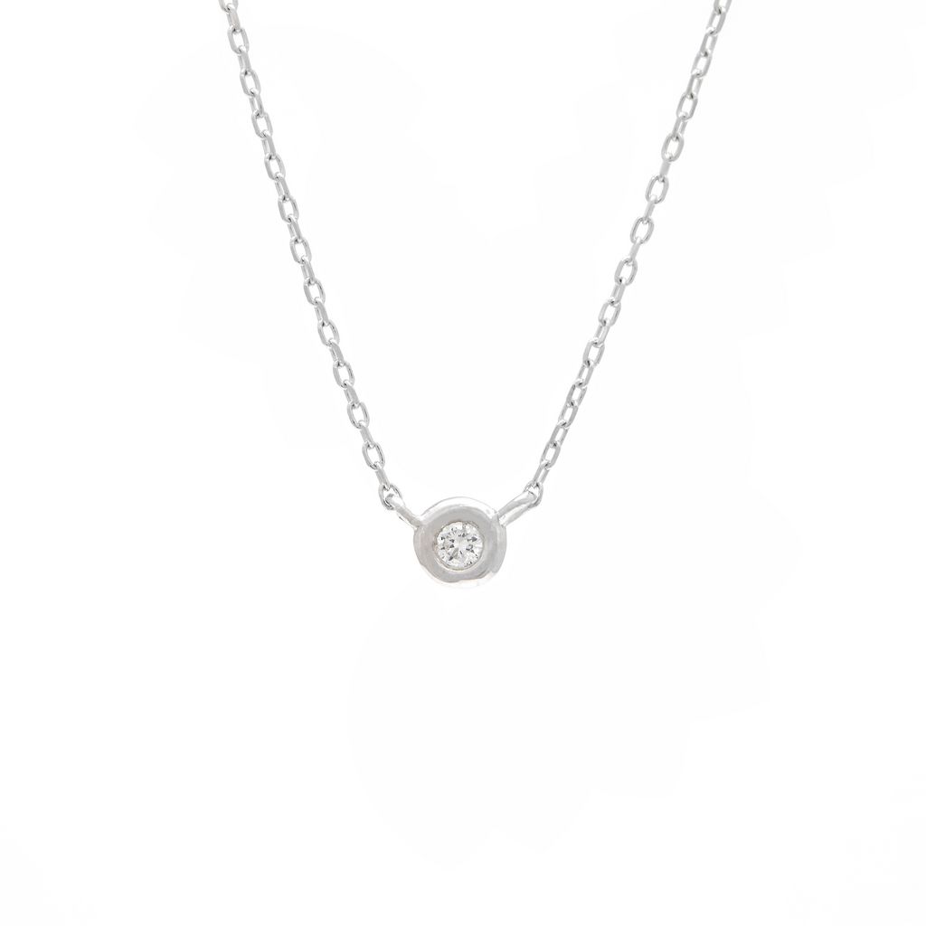 Collar punto de luz 0,02 cts