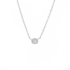 Collar punto de luz 0,02 cts