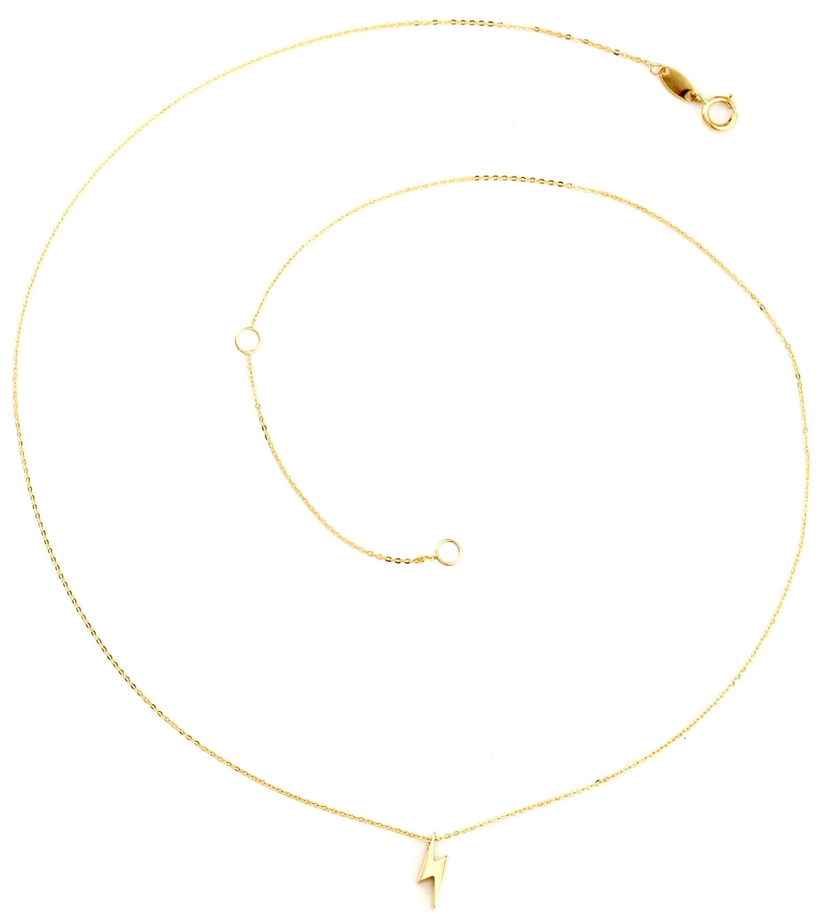 Cadena con Rayito de Oro