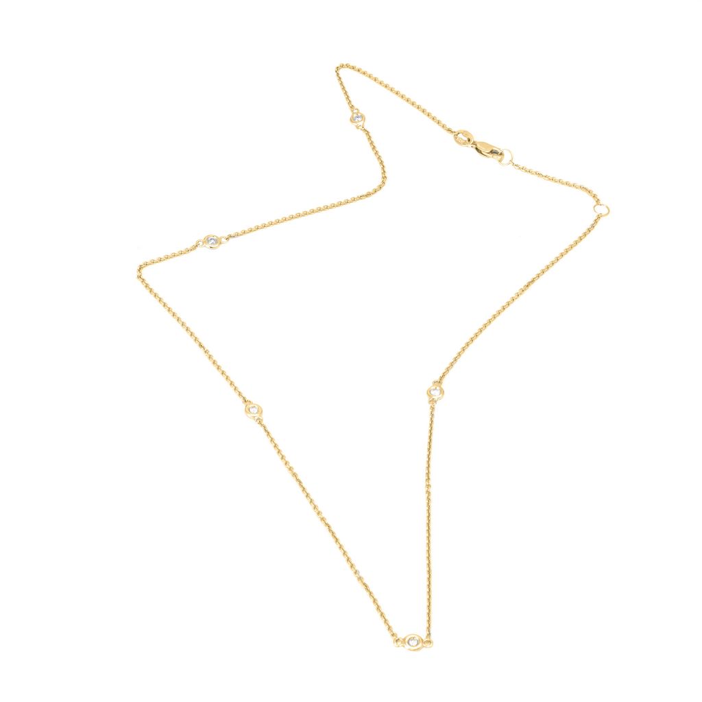 COLLAR CINCO BRILLANTES VISEL