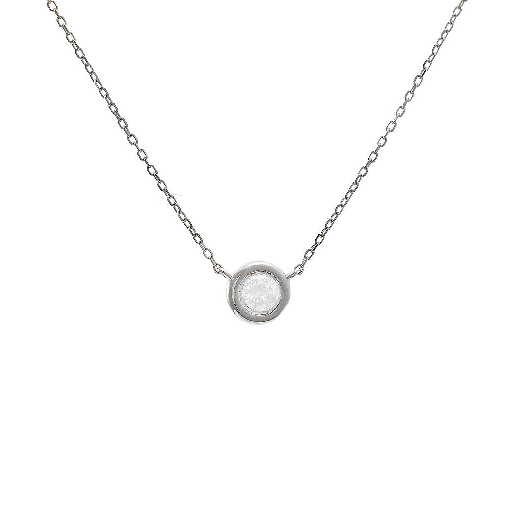 Collar Punto de Luz 0,015 CTS