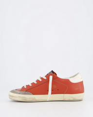 SUPER STAR NAPPA UPPER AND TONGUE LEATHER STAR AND HEEL SUEDE PENSTAR