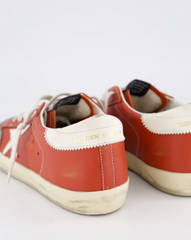 SUPER STAR NAPPA UPPER AND TONGUE LEATHER STAR AND HEEL SUEDE PENSTAR