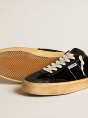 SOUL-STAR  VELVET UPPER SUEDE HF TONGUE LEATHER HEEL