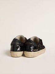 SOUL-STAR PAILLETTES UPPER NAPPA TONGUE SUEDE TOE AND HEEL