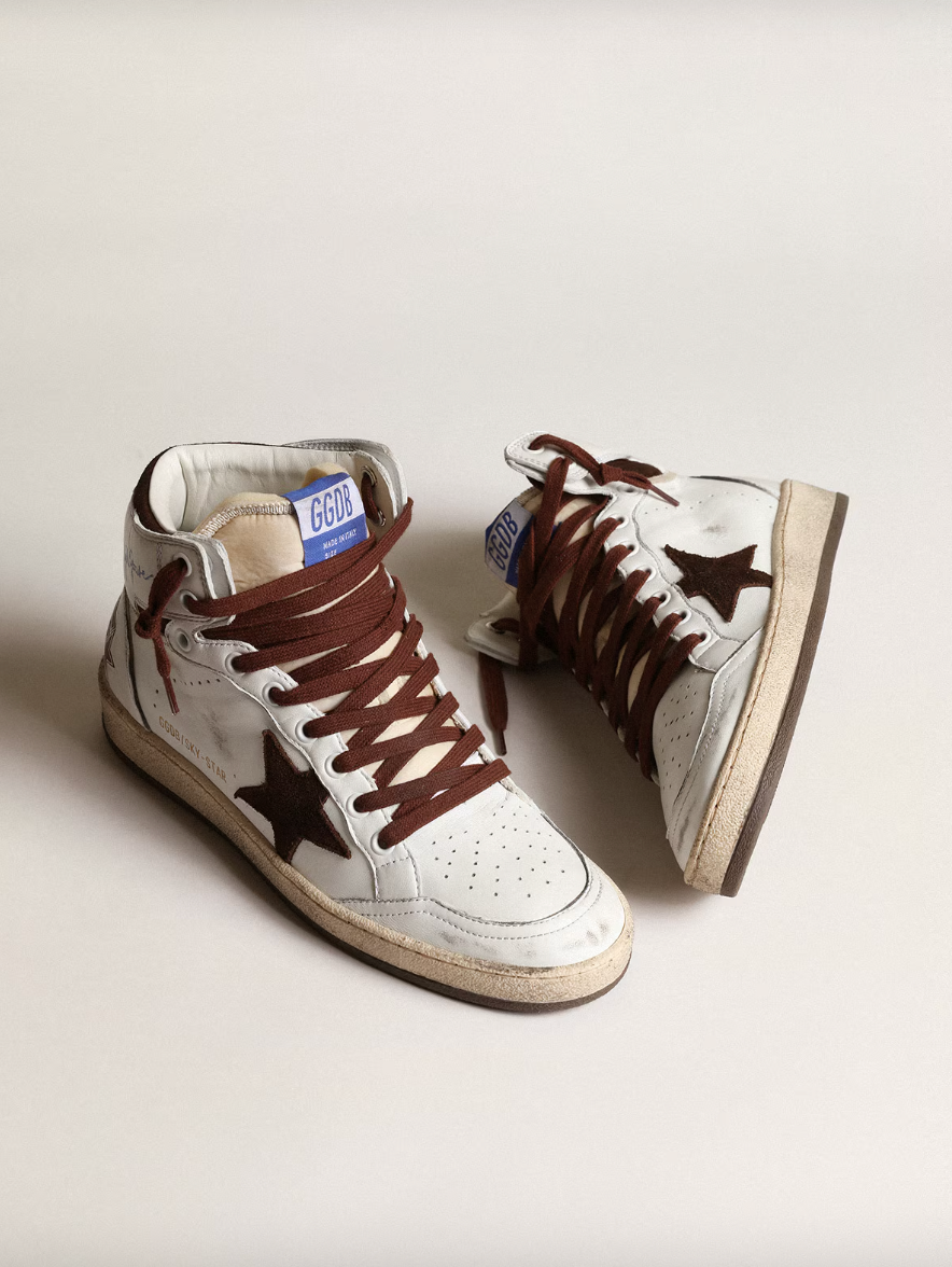 SKY STAR NAPPA UPPER AND SPUR NYLON TONGUE