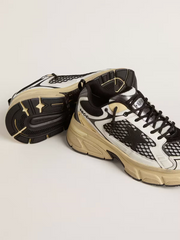 LIGHTSTAR NET NET LEATHER AND SUEDE UPPER TPU STAR NET HEEL