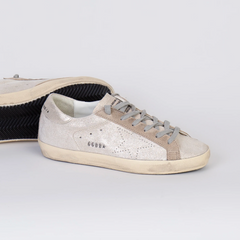 SUPER-STAR GLITTER UPPER TOE AND HEEL SKATE STAR