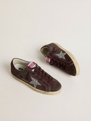 SUPER STAR SUEDE UPPER GLITTER STAR