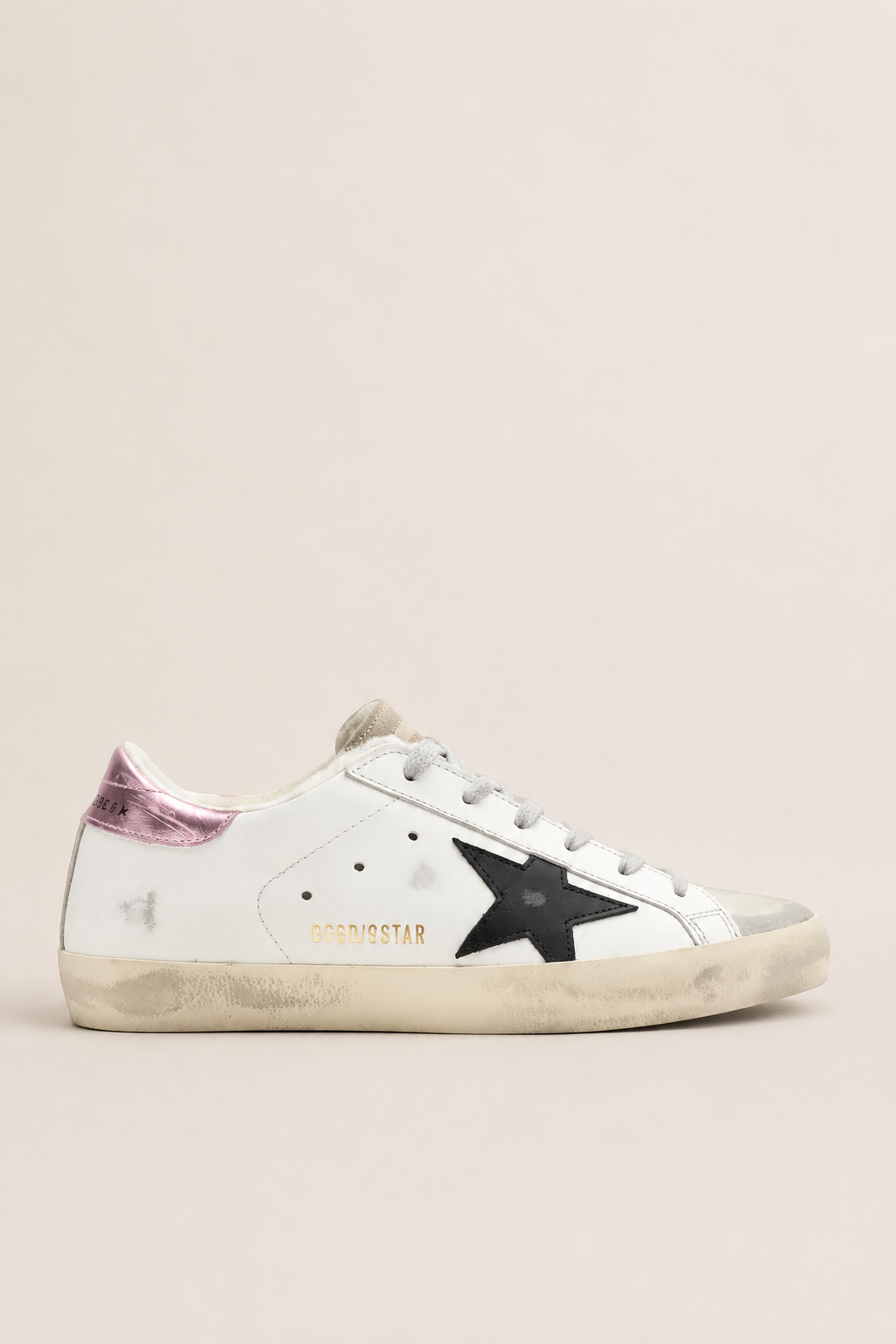 SUPER STAR LEATHER UPPER AND STAR SUEDE TOE