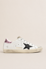 SUPER STAR LEATHER UPPER AND STAR SUEDE TOE