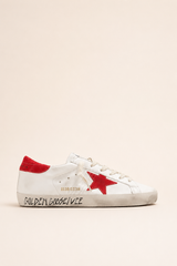 SUPER-STAR NAPPA UPPER SUEDE STAR AND HEEL SIGNATURE