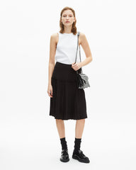 Jupe Midi Plissee