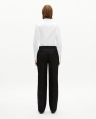 PANTALON AVEC CEINTURE EN VELOURS FEMME