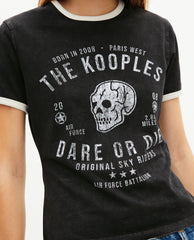 T-SHIRT MNCHES COURTES PRINT DARE OR DIE