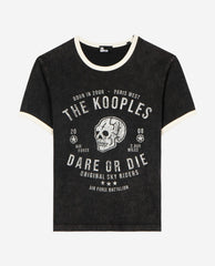 T-SHIRT MNCHES COURTES PRINT DARE OR DIE