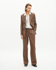 VESTE CLASSIQUE 2 BOUTONS COL EN POINTE FEMME