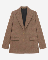 VESTE CLASSIQUE 2 BOUTONS COL EN POINTE FEMME