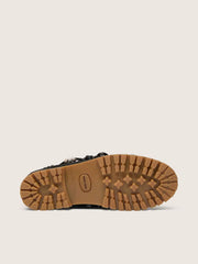 CRUISE LOAFER WAXED SUEDE UPPER WITH DECORATIVE