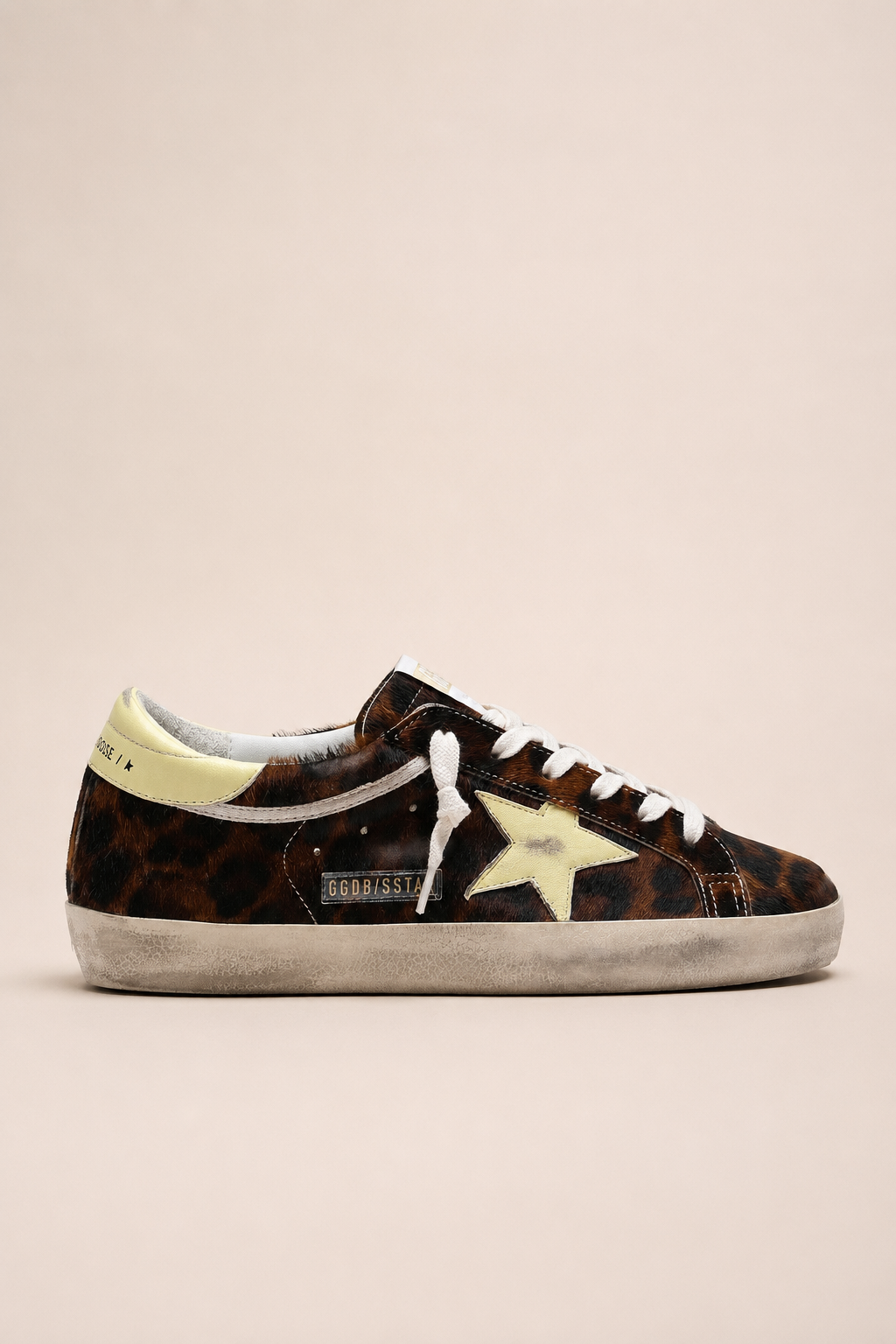 SUPER-STAR HORSY UPPER TOE AND TONGUE NAPPA STAR AND HEEL
