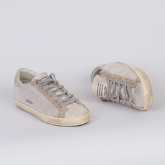 SUPER-STAR GLITTER UPPER TOE AND HEEL SKATE STAR