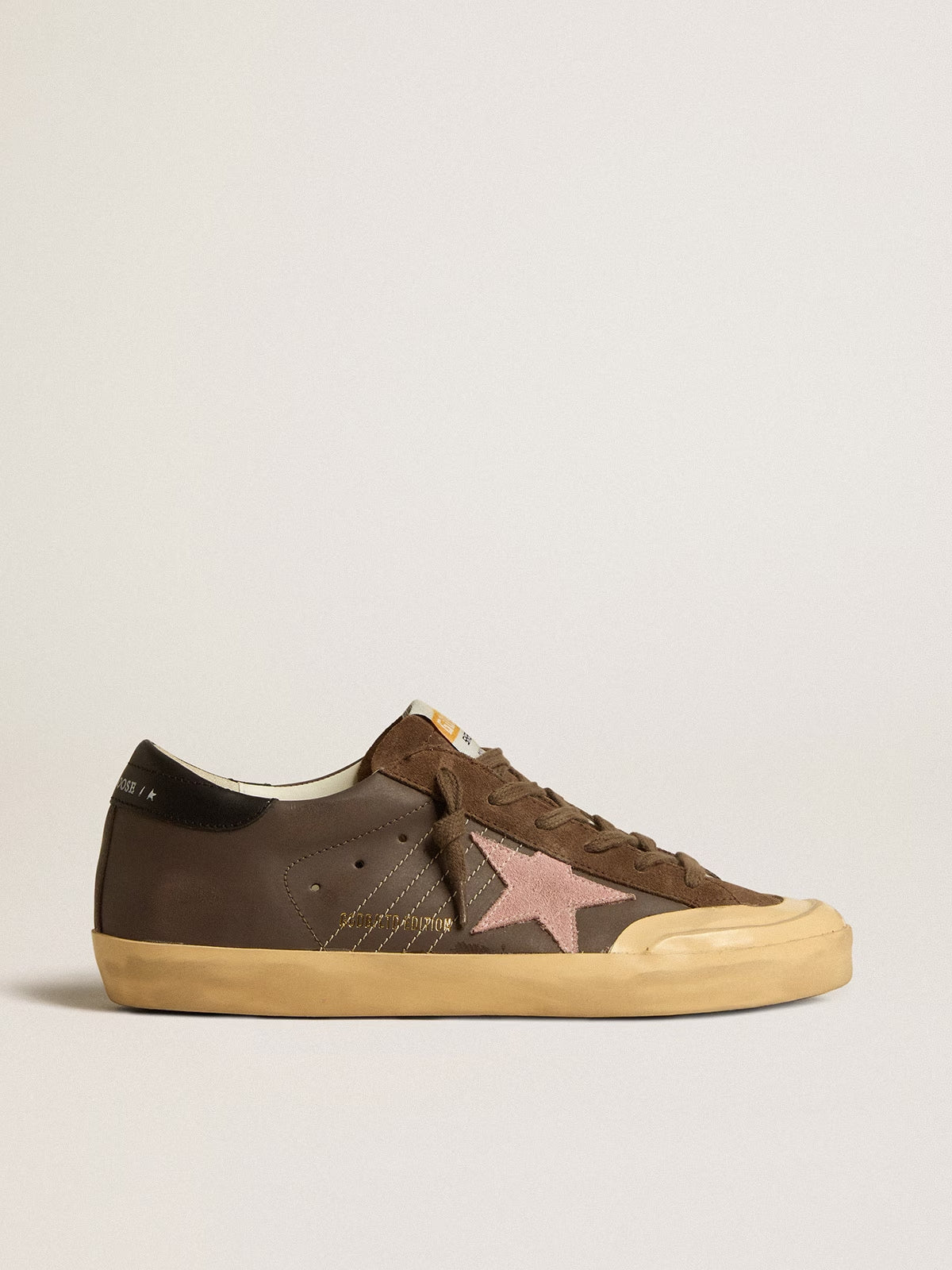 SUPER-STAR PENSTAR CLASSIC WITH LIST LEATHER UPPER STAR SUEDE TONGUE LEATHER HEE