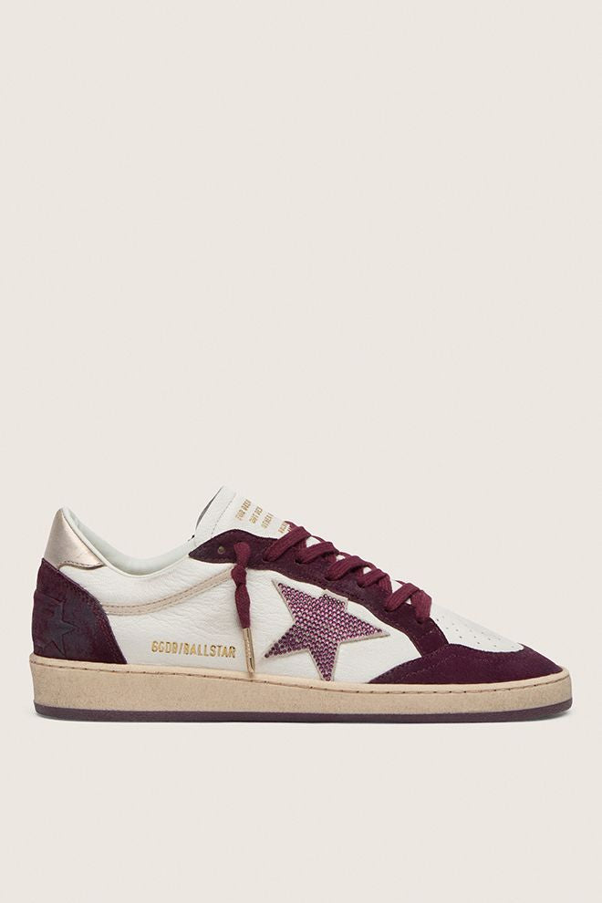 BALLSTAR NAPPA UPPER SUEDE TOE AND SPUR