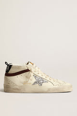 MID STAR NAPPA LEATHER UPPER GLITTER STAR SUEDE HEEL NABUK WAVE